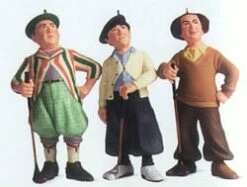 2000 The Three Stooges: Larry, Moe, And Curly Golf (Slightly Damaged Box)