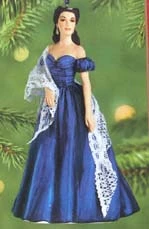 2001 Gone With The Wind-Portrait Of Scarlett In Blue Dress