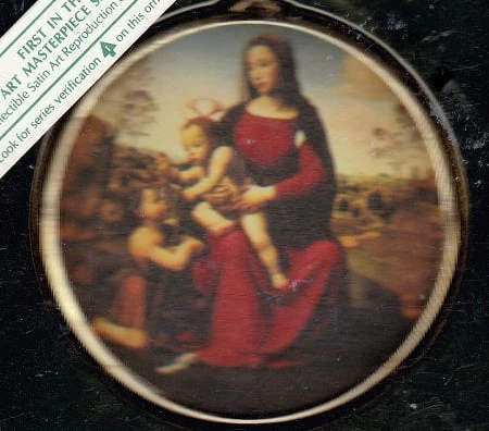 1984 Art Masterpiece - Madonna & Child & St. John 1st