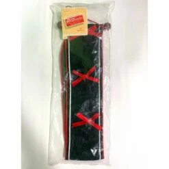 1984 Green Velvet Wall Hanging Ornament Display Mint In Package