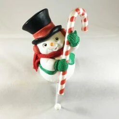 1989 Snowman Stocking Hanger