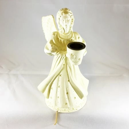 1991 Angel With Candle Stocking Hanger (Slightly Damaged Box)