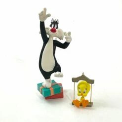 1995 Looney Tunes Sylvester & Tweety Set Of 2