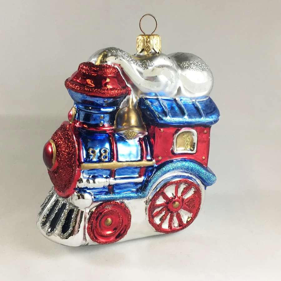 1998 Festive Locomotive *Blown Glass