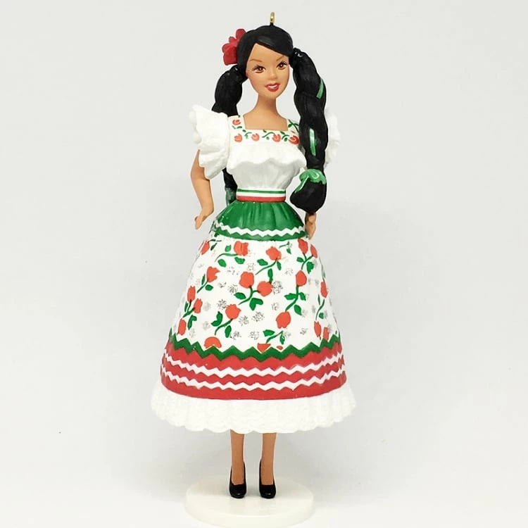 1998 Barbie-Dolls Of The World-Mexican 3rd (Slightly Damaged Box)