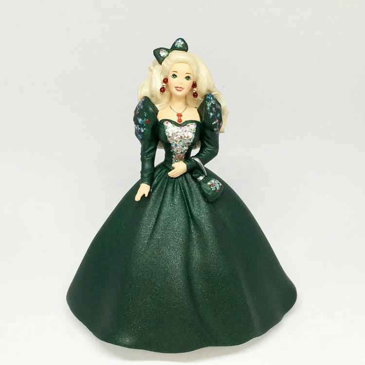 1999 Barbie-Happy Holidays Barbie 4th *Club (Slightly Damaged Box)