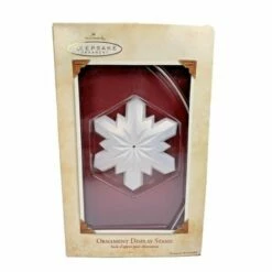 2002 Snowflake Ornament Display Stand