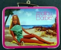 2002 Barbie Malibu Barbie Lunchbox Set *Club Hard To Find