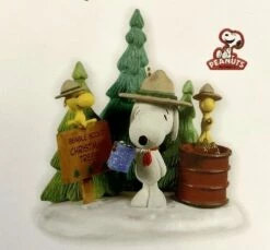 2011 Peanuts Beagle Scouts Holiday En-tree-preneurs *Signed By Artist