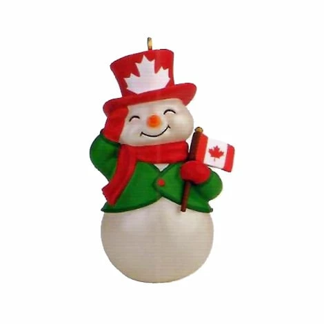 2013 Patriotic Snowman *Colorway Canadian Issue
