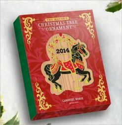 2014 Mayor's Christmas Tree Carousel Horse