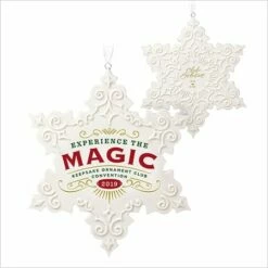2019 Remember The Magic Keepsake Ornament Club Snowflake *KOC Event Exclusive *Signed By Artist