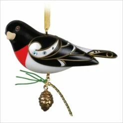 2021 Beauty Of Birds 17th Rose Breasted Grosbeak *Club Event Repaint