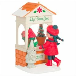 2022 Christmas Window 20th Flower Shop *Club