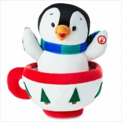 2022 Twirly Teacup Playful Penguins Plush Tabletop *Magic