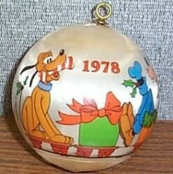 1978 Disney Ball - Train (Slightly Damaged Box)