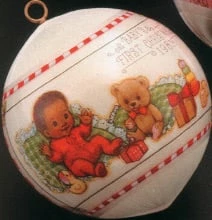 1981 Baby's First Christmas African American Ball