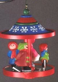 1981 Carousel 4th Skaters (Slightly Damaged Box)