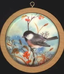 1983 Holiday Wildlife 2nd Chickadee (Damaged Box)