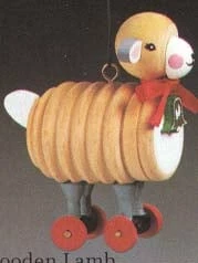 1984 Wood Childhood Ornament 1st (LAMB)