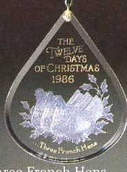 1986 Twelve Days Of Christmas 3rd (Slightly Damaged Box)