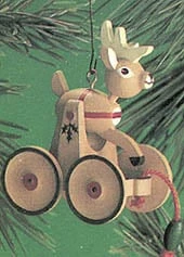 1986 Wood Childhood Toys 3rd Reindeer