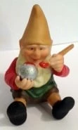 1987 Emil The Toymaker Elf Figurine (Slightly Damaged Box)