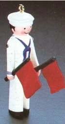 1987 Clothespin Soldier-Sailor 6th (Slightly Damaged Box)