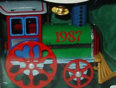 1987 Tin Locomotive 6th (Damaged Box)