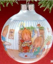 1988 Betsey Clark Home For Christmas Ball 3rd