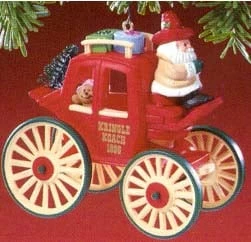 1988 Here Comes Santa 10th Kringle Koach (Damaged Box)
