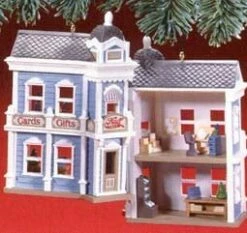 1988 Nostalgic Houses & Shops 5th Halls Bro's (Mint In Box)