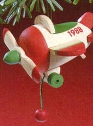 1988 Wood Childhood Toys 5th Airplane