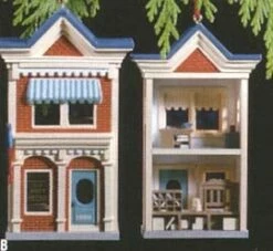 1989 Nostalgic Houses & Shops 6th U.S. Post Office (Slightly Damaged Box)