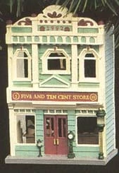 1992 Nostalgic Houses & Shops 9th 5 & 10 Cent Store
