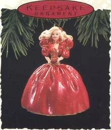 1993 Barbie-Holiday Barbie 1st *Signed By Artist