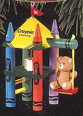 1994 Crayola Crayon 6th Gym (Slightly Damaged Box)