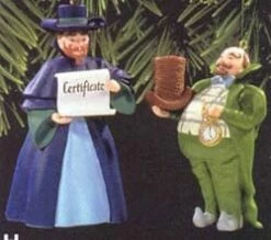 1998 Wizard Of Oz Munchkinland Mayor & Coroner (No Box)