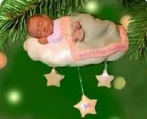 1999 Baby's First Christmas-African American (Slightly Damaged Box)