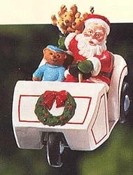 1999 Here Comes Santa 21st Golf Cart