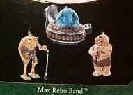 1999 Star Wars Max Rebo Band *Miniature (Slightly Damaged Box)