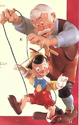 1999 Pinocchio & Geppetto (No Box)