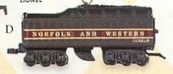 1999 Lionel Trains Norfolk Tender