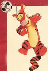 1999 Winnie The Pooh Tigger Plays Soccer