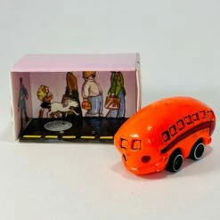 1975 Road Rovers Banana Bus Die-Cast Metal Car (Mint In Package)