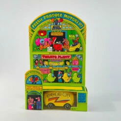 1983 Road Rovers Banana Flash Die-Cast Metal Car (Mint In Package)