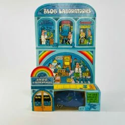 1983 Road Rovers Blue Blob Die-Cast Metal Car (Mint In Package)