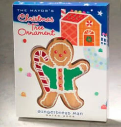 2005 Mayor's Christmas Tree Gingerbread Man (Slightly Damaged Box)