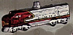 1999 Lionel Trains 1950 Santa Fe F3 Diesel Locomotive *Blown Glass