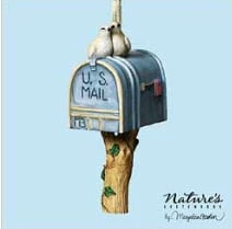 2004 Nature's Sketchbook Good Morning Doves Marjolein Bastin (Slightly Damaged Box)